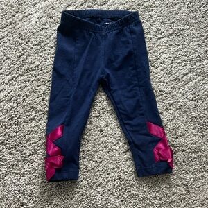 NWOT Janie and Jack leggings with ribbon
